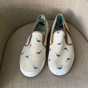 Tommy Bahama Canvas Slip-On Shoes